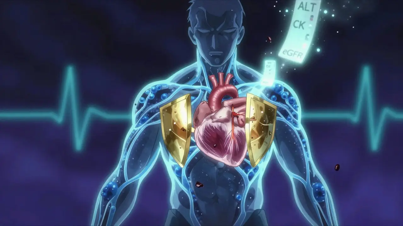 Rosuvastatin Potency and Side Effects: What to Monitor